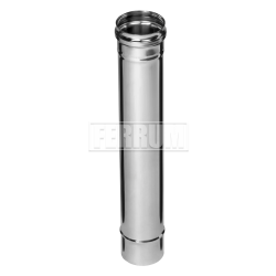 Дымоход Ferrum 0,5 м (430/0,5 мм) Ø115
